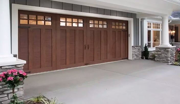 Beautiful Clopay Canyon Ridge Carriage House door